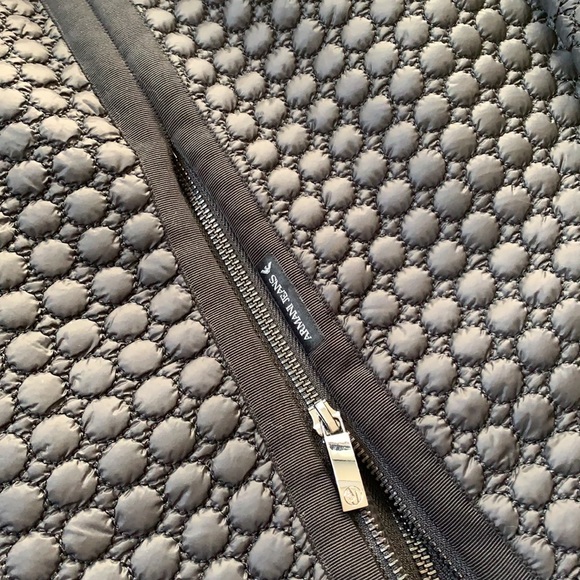 ❤️❤️Armani Jeans black quilted coat with detachable collar size S❤️❤️ - Picture 10 of 13